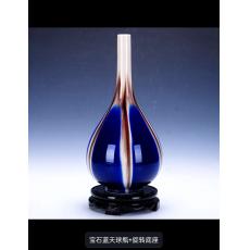 寶石藍天球瓶